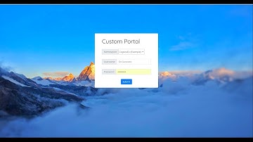 IBM Cognos Analytics Custom Portal with Parameterized URL
