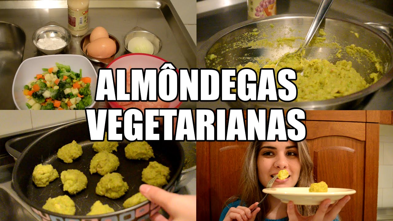 RECEITA: ALMÔNDEGAS DE FRANGO COM VEGATAIS