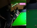 Snooker Unlucky Shot