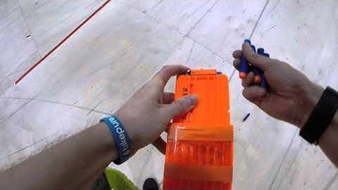 Foam Dart Thunder - Nerf War at Transgression Skate Park 8