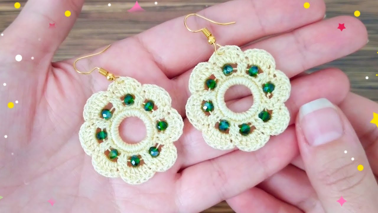DIY Crochet Earrings | Easy & Elegant Handmade Jewelry Tutorial