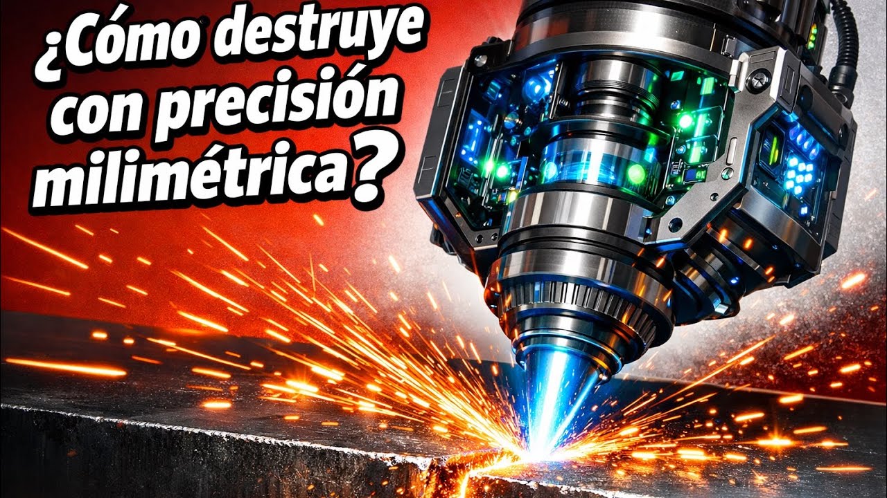 La luz que puede cortar acero: así funciona un láser