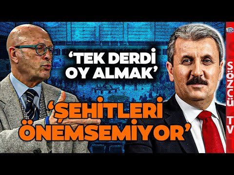 'ÇOK UCUZ BİR SİYASETÇİ' Erol Mütercimler Mustafa Destici'ye Ateş Püskürdü!