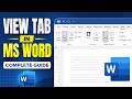Master the View Tab in MS Word | Revision Of View Tab | IT Computer Academy |