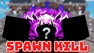 You can now SPAWN KILL 30 players.. (Roblox Bedwars) 