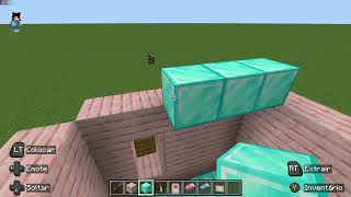 Fiz uma passagem secreta no minecraft