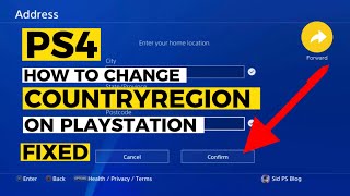 How to change Region On Ps4 Country / Region PS4 2022 Store Region screenshot 1