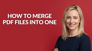How to Merge Pdf Files Into One - Julia'sTutorials