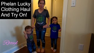 Phelan Lucky Charity Clothing Haul For Kids And Adults | Phelan McDermid Syndrome Foundation