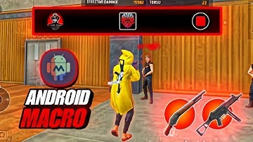 Macroandroid Free Fire Ob51 | Macro ff Android ob51 ☠️🎯 Tutorial | Macro Droid New Headshot Script  