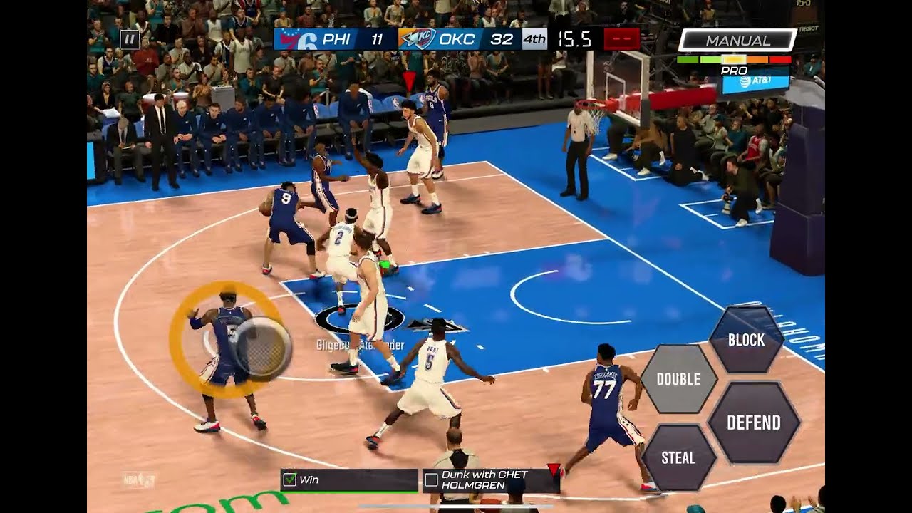 OKC Thunder vs Phili 76ers 28 points By SGA