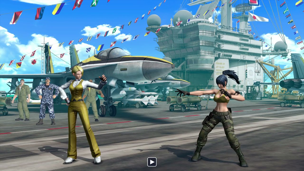 Kof14 キングとレオナのコンボがヤバイ Youtube