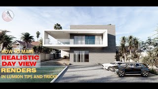 LUMION 10 - EXTERIOR VILLA RENDERING SERIES-11