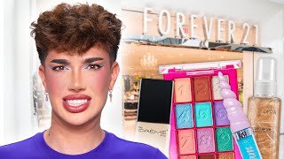 TRYING A FULL FACE OF MAKEUP FROM FOREVER 21!