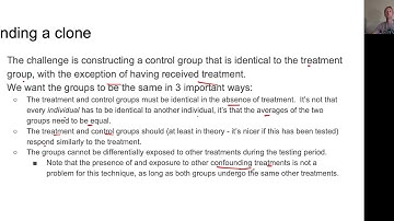 Randomized Control Trials pt1