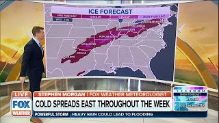 Midweek Winter Storm Could Produce Significant Icing In Some Areas