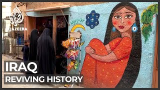 Reviving History Iraqi Artists Decorate Dilapidated Districts