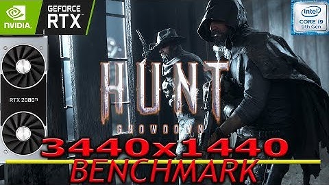 Hunt Showdown - Benchmark - RTX 2080 ti - i9 9900k - Max Settings -  Ultrawide 3440x1440