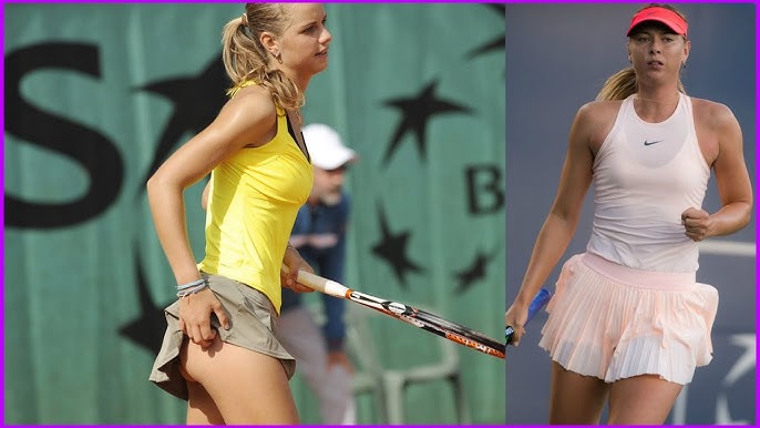 10 MOST BEAUTIFUL AND SUCCESSFUL FEMALE TENNIS PLAYERS - YouTube