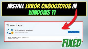 6 Easy Ways to Fix Install Error 0x80070103 in Windows 11[2025]