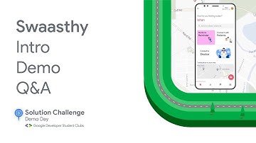 Solution Challenge Demo Day 2021 Project: Swaasthy