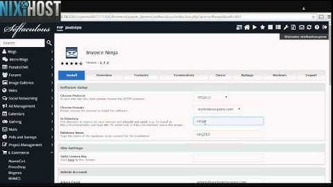 Installing Invoice Ninja with Softaculous in cPanel