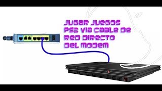 Using the Modem USB Port to Play PS2 Games via Network Cable (PS2 Game Server)