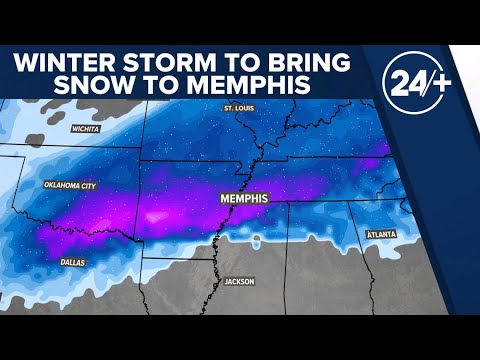 Winter storm to bring snow to Memphis on Friday | ABC24 Weather - YouTube