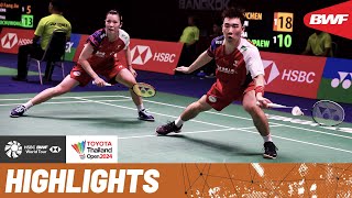 Guo/Chen and Rivaldy/Mentari clash for a spot in the finals
