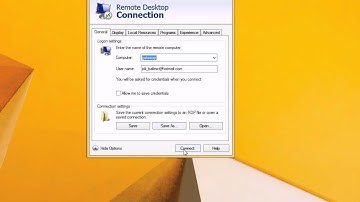 Windows 8.1: Connect to a network computer using Remote Desktop