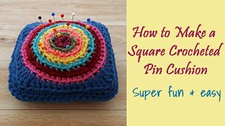 How To Make a Crocheted Cute Flower Pin Cushion - DIY Crafts Tutorial -  Guidecentral 