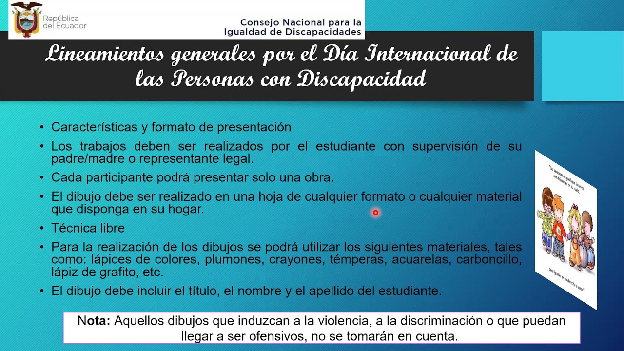 Lineamientos generales por el Día Internacional de las Personas con  Discapacidad - thptnganamst.edu.vn