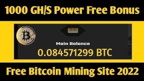 New Free Cloud Mining Website 2022|New Free Bitcoin Mining site with Zero Investment |earn free btc