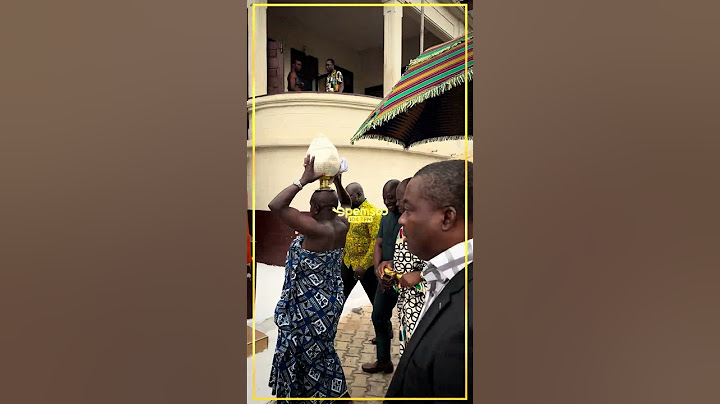 Otumfuo arrives at the Ashanti Regional House of Chiefs for their 1st General Meeting in the 2025.