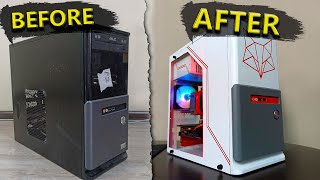 Remastered old PC case \ Custom Pc Build \ Modding PC
