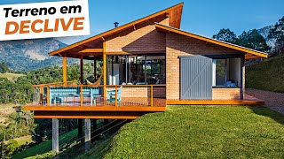 Terreno Em Dec 30 Casas De Cdano Em Terreno Inclinado