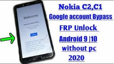 Nokia c2 frp bypass easy way to open Google Account (ta_1233)