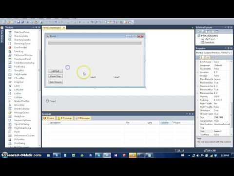 How to make Progressbar with label value in Visual Basic