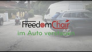 FreedomChair im Auto verstauen