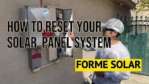 Quick Guide: Resetting Your Enphase Solar Energy System