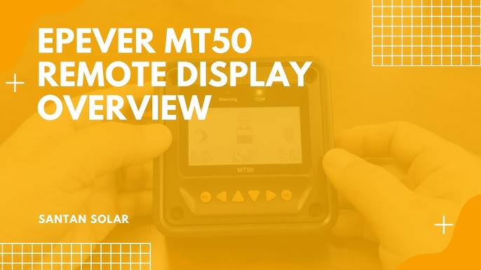 High-quality MT50 Remote Control Meter LCD Display for Epever MPPT Solar  Charge 