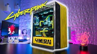 $4000 Cyberpunk Water Cooled Gaming PC Build! | Time Lapse