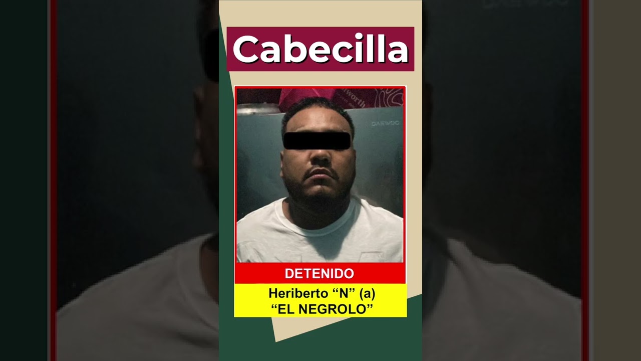 #SSPCInforma 📢 Detención de miembro del Cártel del Noreste. #Seguridad #Informe #CeroImpunidad
