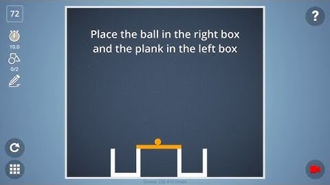 Check out how I solved level 72 in Brain It On! #BrainItOn