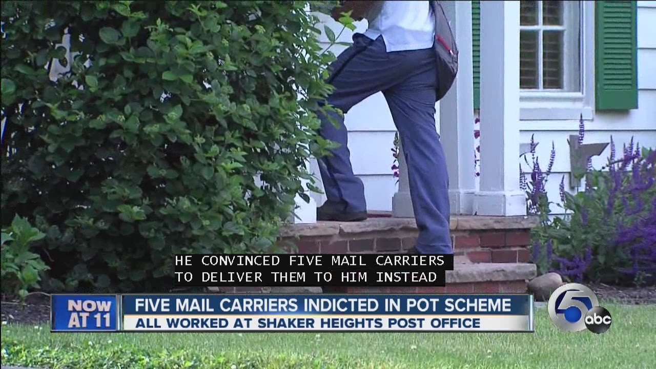 5 CLE mail carriers indicted in weed scheme