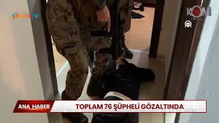 Organize Suç Örgütleri Kafeslendi