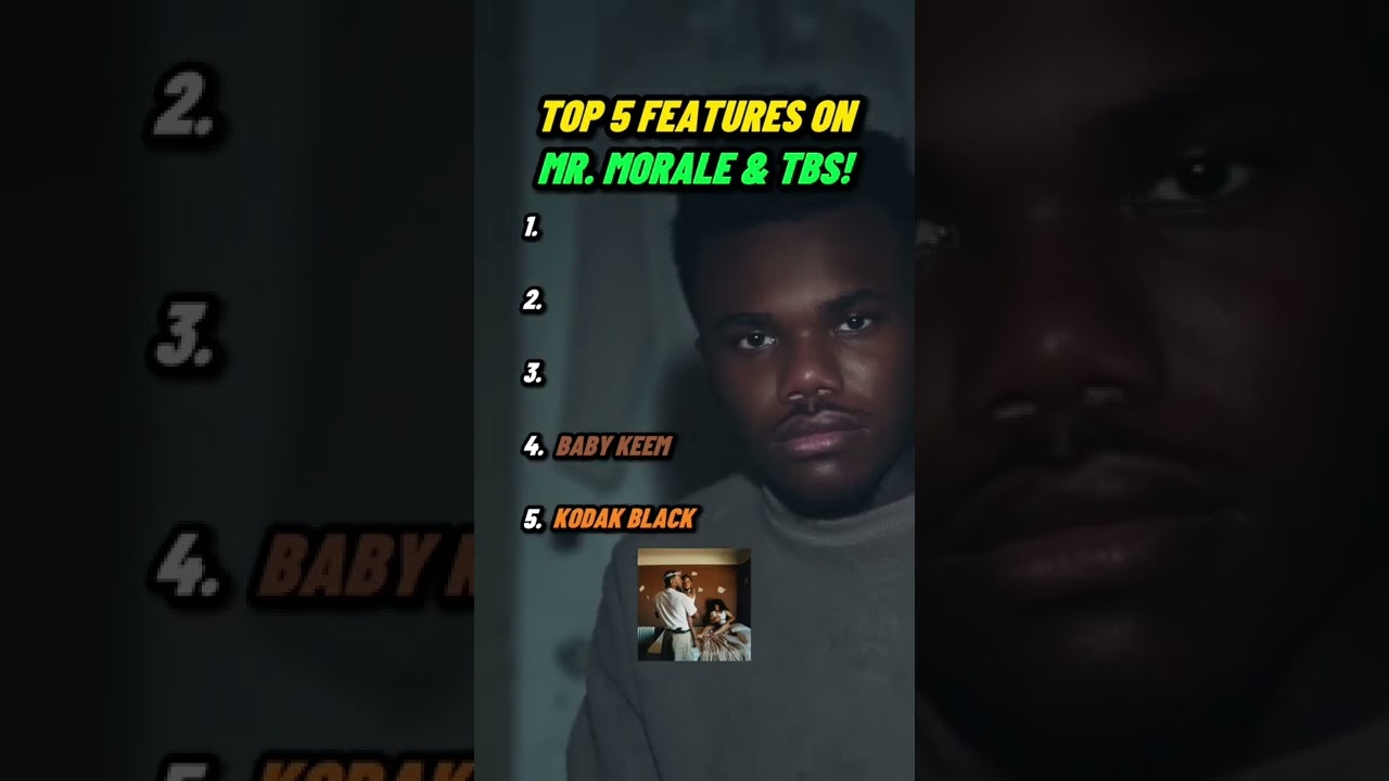 Top 5 Features on MR. MORALE & THE BIG STEPPERS!