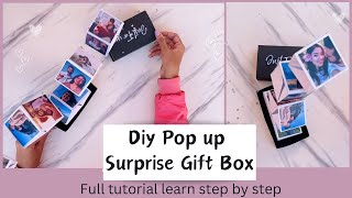 DIY Popup Cubes Gift Box Full Tutorial Learn Step By Step | Popup Cubes | Jumping Cubes