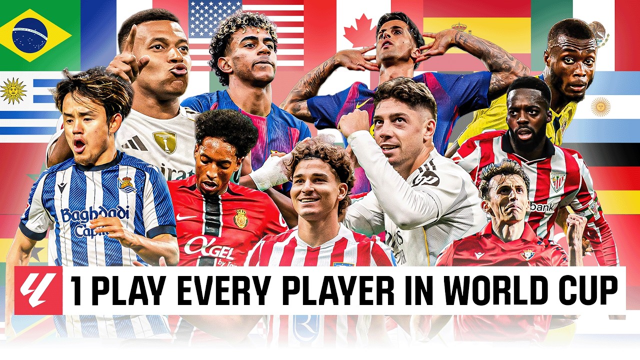 Las MEJORES JUGADAS de las ESTRELLAS del MUNDIAL en LALIGA 2025 /26 🌍