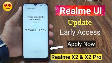 Realme UI Update Early Access For Realme X2 & X2 Pro (Apply Now) Realme Ui Beta Update X2 & X2 Pro